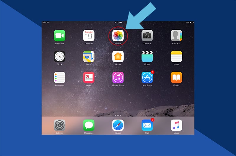 How to Access iCloud Photos on iPhone, iPad & iPod Touch: Step 1