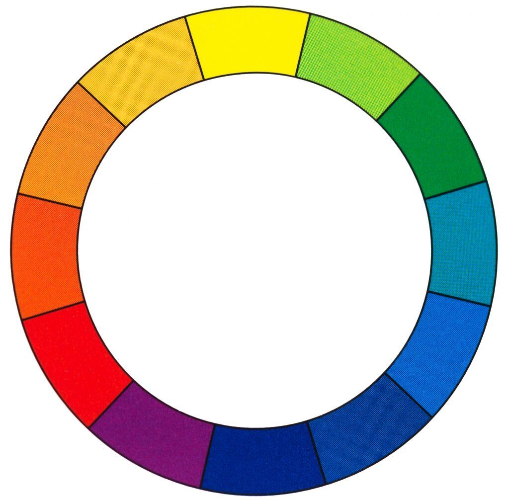 Refer to the color wheel before shooting contrasting color photography.