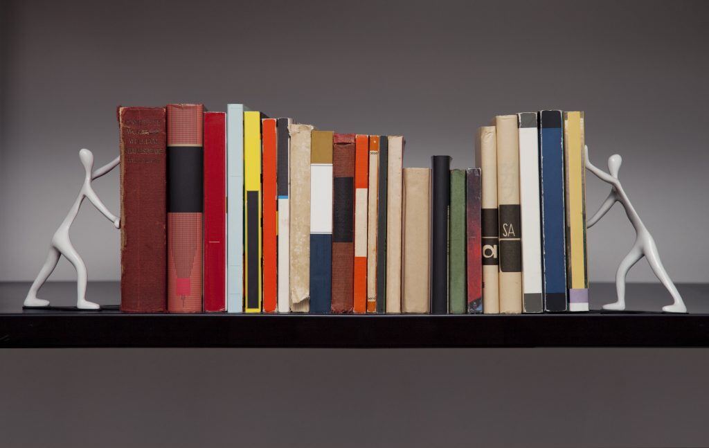 As far as bookshelf ideas go, bookends are always a great way to add style and even have some fun.