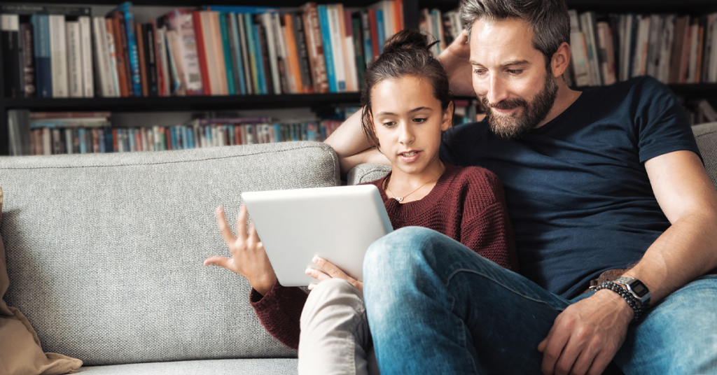 iCloud allows for secure family photo sharing in the cloud.