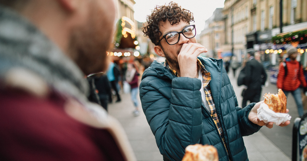 Street photography means capturing the candid energy of the people in a city or wherever you choose.